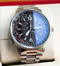 Citizen Promaster Air Nighthawk Black Mens Eco-Drive Pilot Watch BJ7000-52E