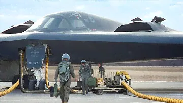 A Day in Life of US $2 Billion Stealth Bomber