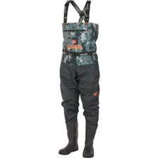 Забродный полукомбинезон Norfin PILOT CAMO BOOTFOOT 83400-40-S