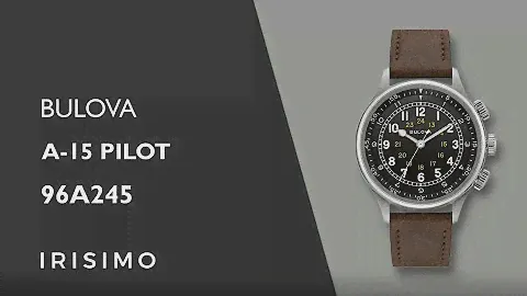 BULOVA A 15 PILOT 96A245 | IRISIMO