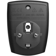 Сетевой фильтр ZIS Pilot BIT, 1 outlet, black (16A) Pilot BIT